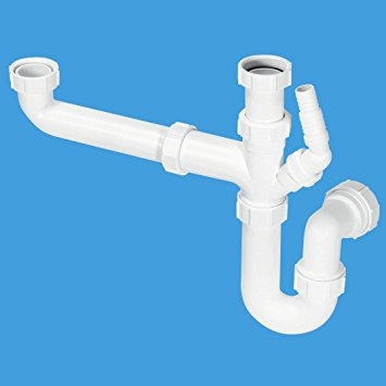 An image of McAlpine Universal 1.5 Bowl Plumbing Kit