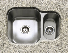 An image of Caple Form 150U/UNI Kitchen Sink