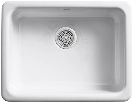 An image of Kohler Iron Tones Large Bowl Kitchen Sink